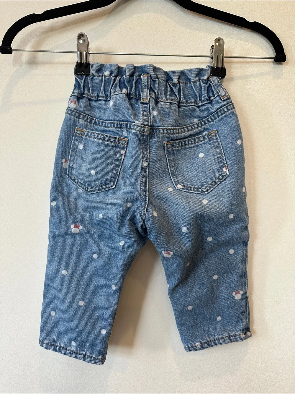 Baby Gap Minnie mouse fleece lined jeans